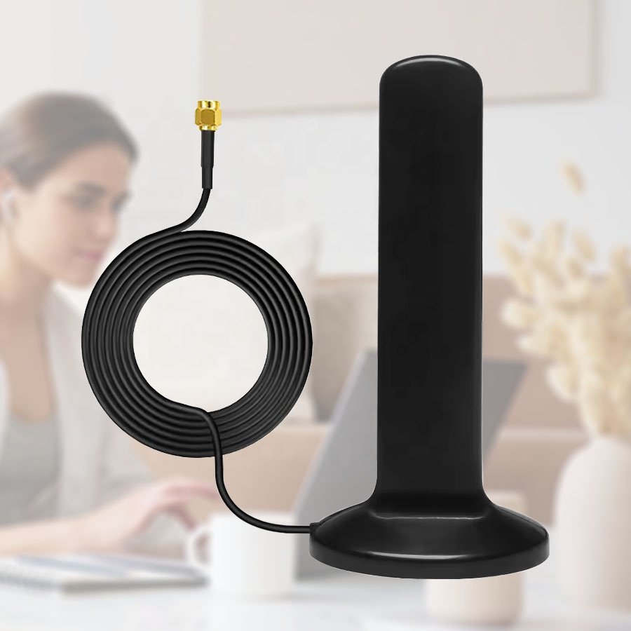 600-6000MHz Mult-band 5G Rubber Blade Antenna Magnetic Antenna 4G 5G Router Antenna